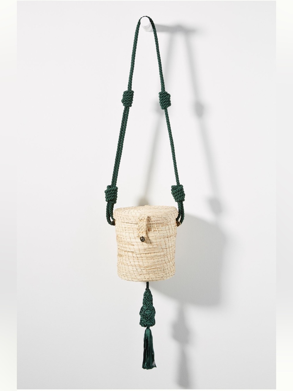 Palma Canaria Cylinder Straw Bag